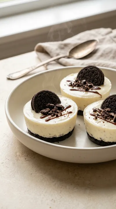 Oreo No-Bake Cheesecake Cups