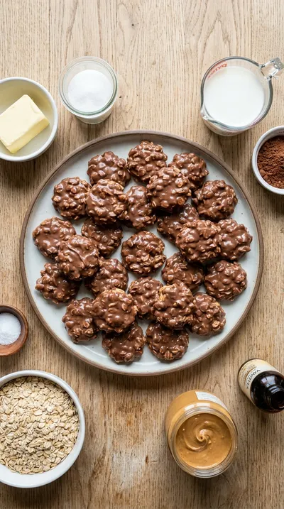 Classic No Bake Cookies – Quick Chocolatey Treat - cooking process