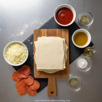 Crispy Air Fryer Pizza Rolls – Quick Snack Recipe - cooking process