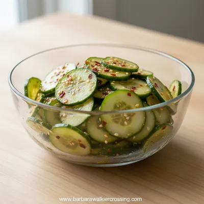 Easy Asian Cucumber Salad