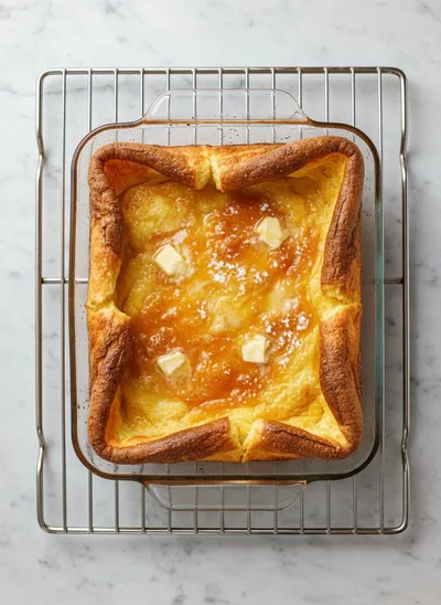 Baked German Pancake - ingredients preparation
