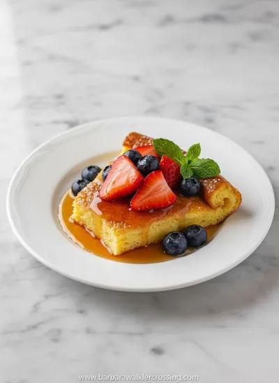 Baked German Pancake - ready to serve