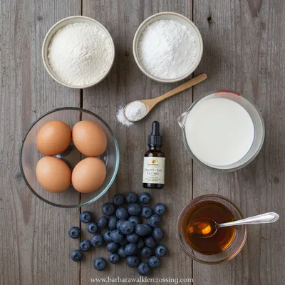 Baked Protein Pancake Bowls Recipe - cooking process
