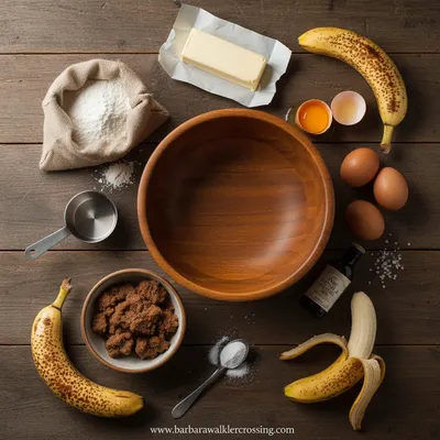 Moist Banana Bread Recipe - cooking process
