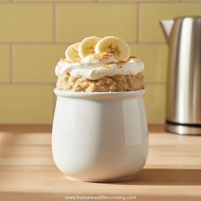 Banana Cream Pie Overnight Oats