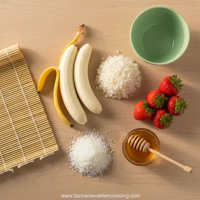 Banana Sushi – Fun Healthy Snack - cooking process