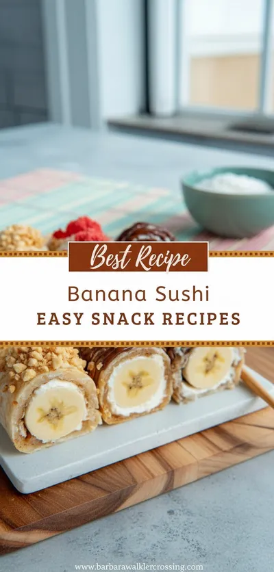 Banana Sushi – Fun Healthy Snack