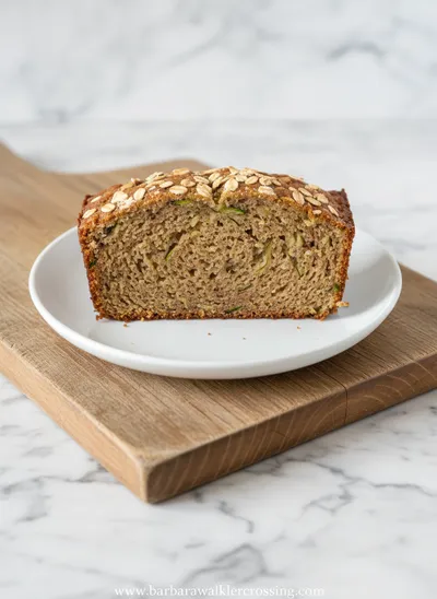 Healthy Banana Zucchini Bread Recipe - ready to serve