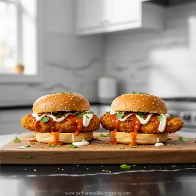 Bang Bang Chicken Sliders - Spicy Mini Sandwiches