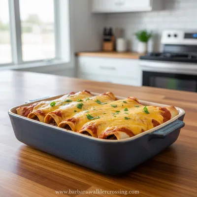 5-Ingredient Beef Enchiladas
