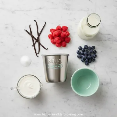 Blue Moon Ice Cream Recipe - cooking process