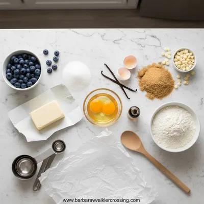 Blueberry Cheesecake Cookies – Easy & Delicious - cooking process