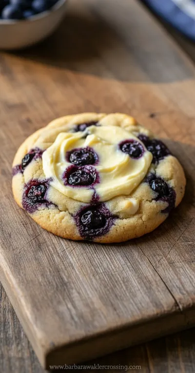 Blueberry Cheesecake Cookies – Easy & Delicious