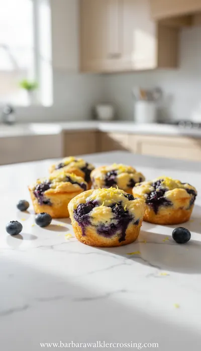 Blueberry Lemon Zest Cottage Cheese Bites