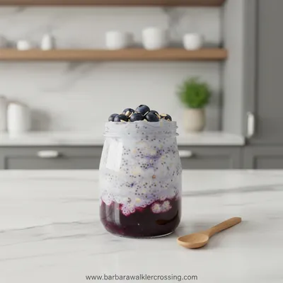 Blueberry Overnight Oats Recipe