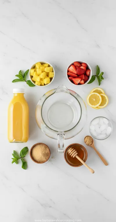 Breakfast Punch Recipe - ingredients preparation