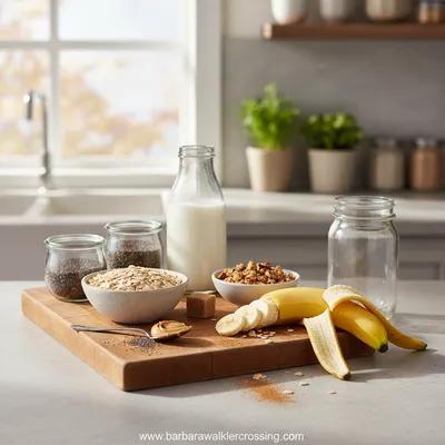 Brown Sugar Overnight Oats Recipe - cooking process