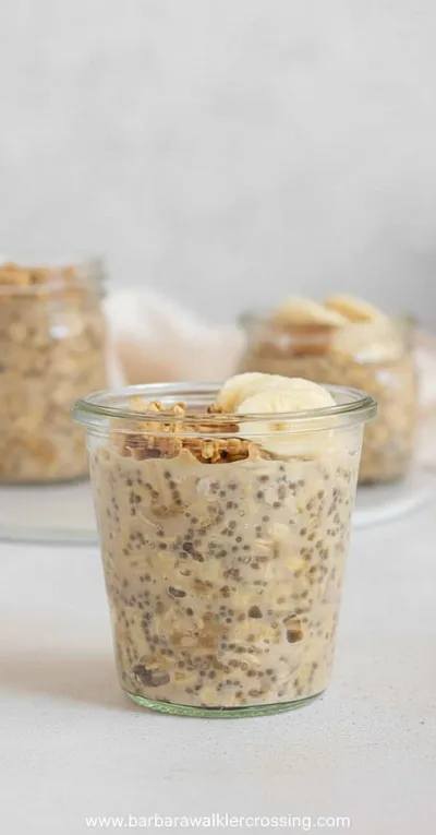 Brown Sugar Overnight Oats Recipe - cooking process