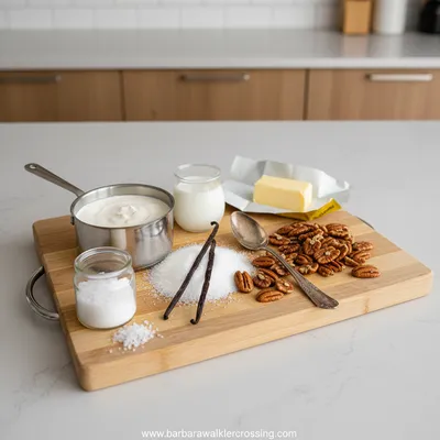 Butter Pecan Ice Cream Recipe - cooking process