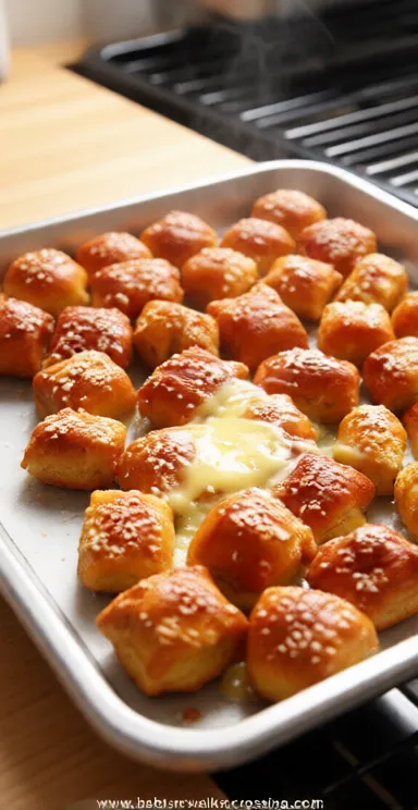 Buttery Soft Pretzel Bites - ingredients preparation