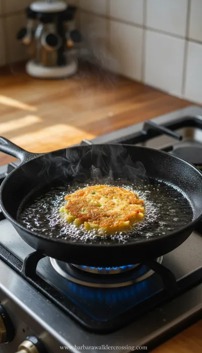 Crispy Cabbage and Egg Fritters Recipe - ingredients preparation