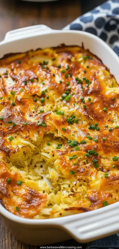Easy Cabbage Casserole Recipe