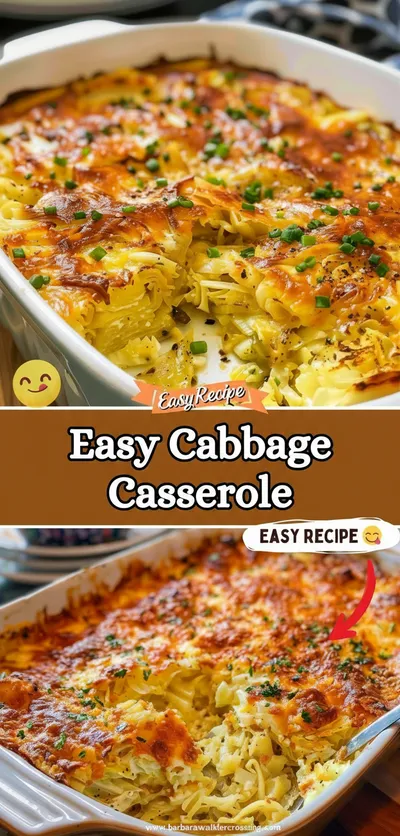 Easy Cabbage Casserole Recipe - ingredients preparation