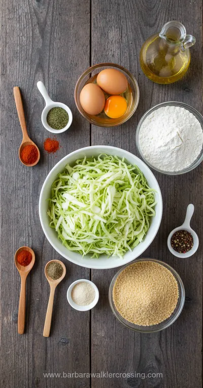 Cabbage Fritters Fried or Baked Recipe - cooking process