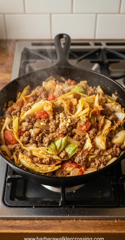Easy Cabbage Roll Casserole Recipe - ingredients preparation