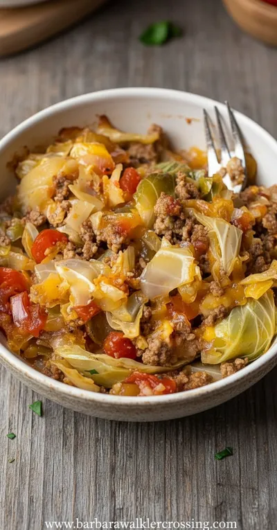 Easy Cabbage Roll Casserole Recipe - ready to serve