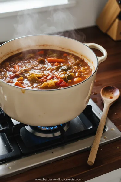 Best Cabbage Soup Recipe - ingredients preparation