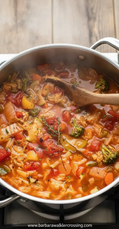 Cabbage Soup Recipe - Easy And Healthy Homemade Soup - ingredients preparation