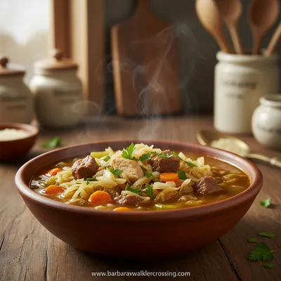 Cabbage Soup with Protein