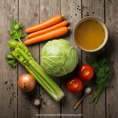 Cabbage Soup: A Light And Nourishing Delight - cooking process