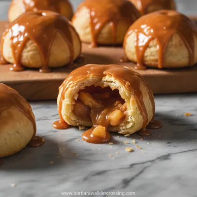 Simple Caramel Apple Pie Bombs