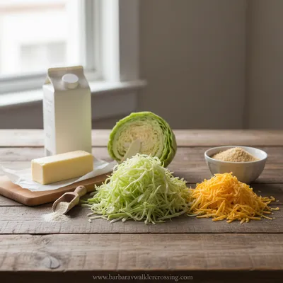 Cheesy Cabbage Bake: A Quick and Easy Comfort Casserole - cooking process