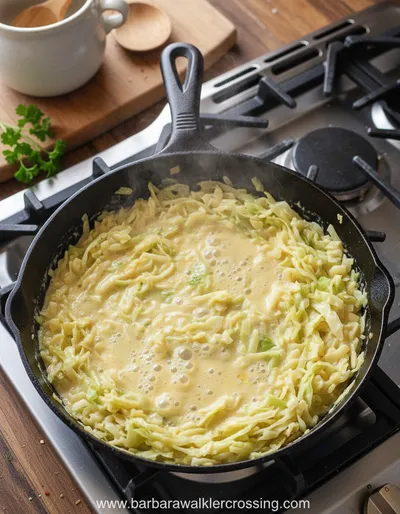 Cheesy Cabbage Bake: A Quick and Easy Comfort Casserole - ingredients preparation