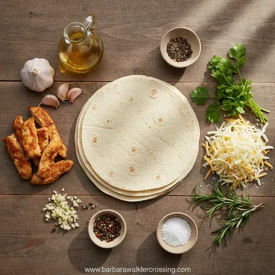 Cheesy Garlic Chicken Wraps – Quick Low Carb Delight - cooking process