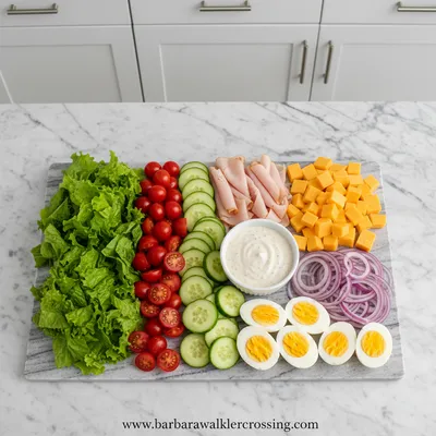 Easy Classic Chef Salad Recipe - cooking process