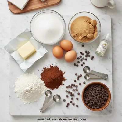 Chewy Chocolate Cookie Recipe - cooking process