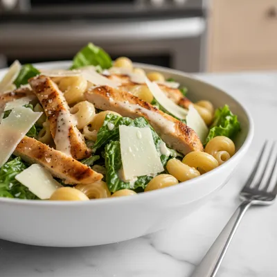 Chicken Caesar Pasta Salad – Easy Fresh Recipe