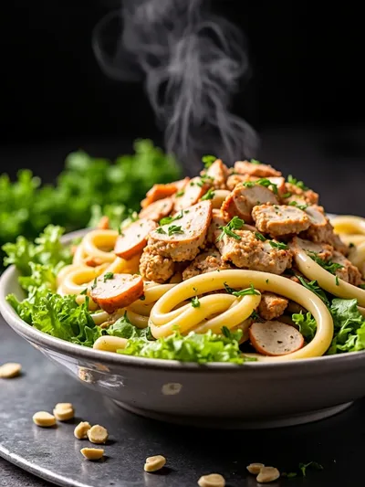 Chicken Caesar Pasta Salad – Easy Recipe