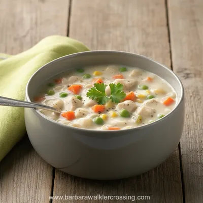 Chicken Potpie Soup Recipe - ready to serve