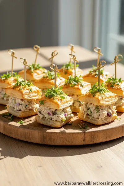 Healthy Chicken Salad Puffs Recipe