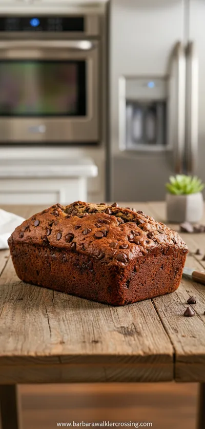 Moist Chocolate Chip Banana Bread