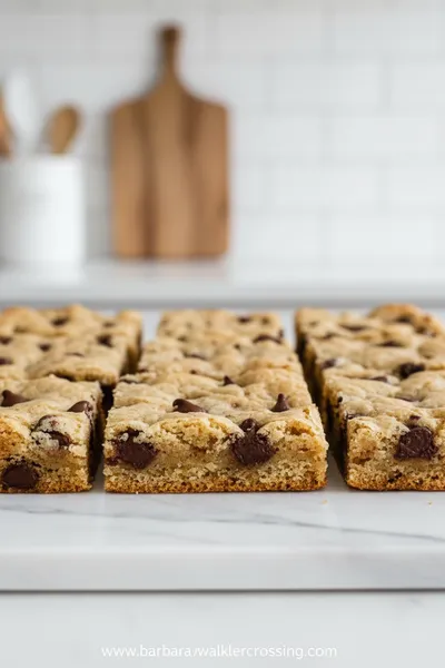 Chocolate Chip Cookie Bars – Easy Bake