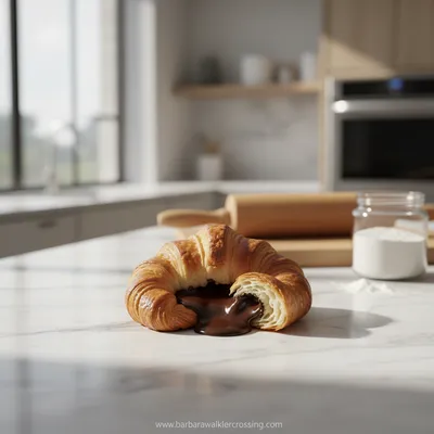 Easy Homemade Chocolate Croissants