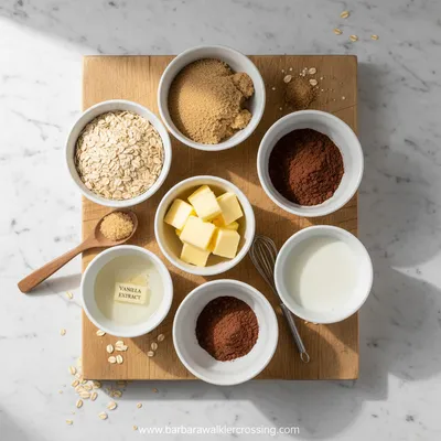 Easy 10-Minute Chocolate No-Bake Cookies - cooking process