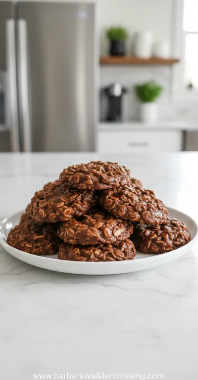 Easy 10-Minute Chocolate No-Bake Cookies