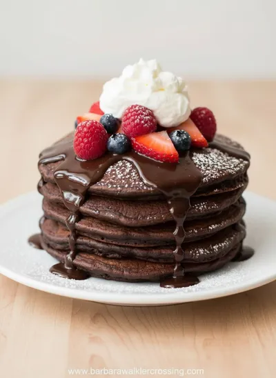 Chocolate Pancakes Recipe – Amazing & Simple - ready to serve